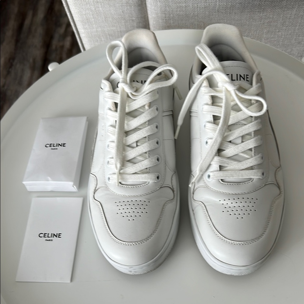 Celine White Sneakers
Trainer Calfskin